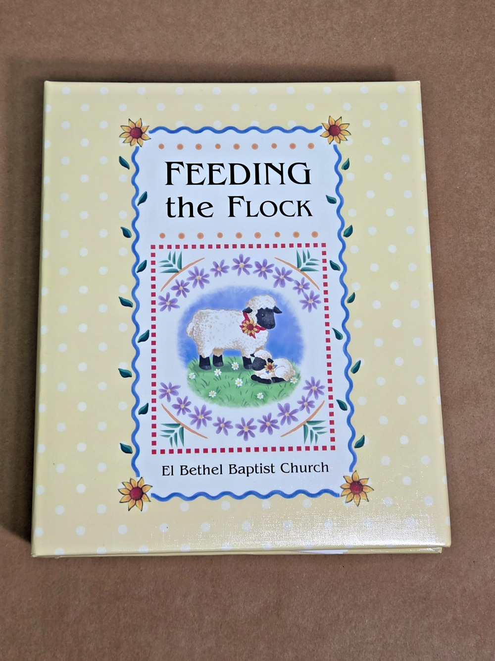 Vintage El Bethel Baptist Church Cookbook Feeding the Flock- Chancellor, AL